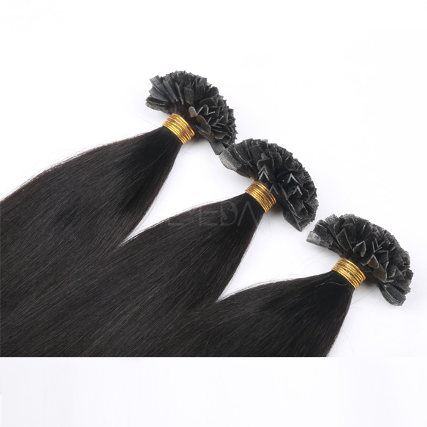 Euronext premium pre bonded human remy hair extensions CX095